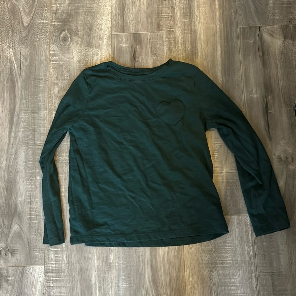 Girls heart pocket shirt